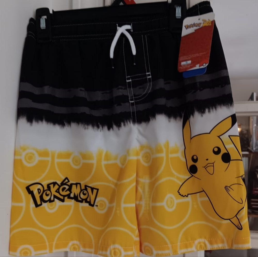 Pokemon swim short for boys size 8 (M) New